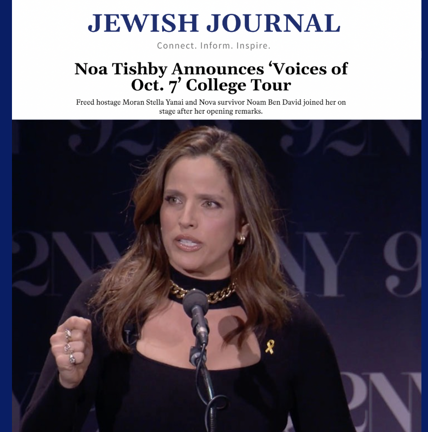 IsraelAppDay's tweet photo. WOW 🙌👏 Incredible @noatishby Let the world hear their stories. 

https://t.co/O2aojrJ8gr
#October7 #Israel #NoaTishby #JewishJournal #MiddleEast https://t.co/0YfVMGQ613