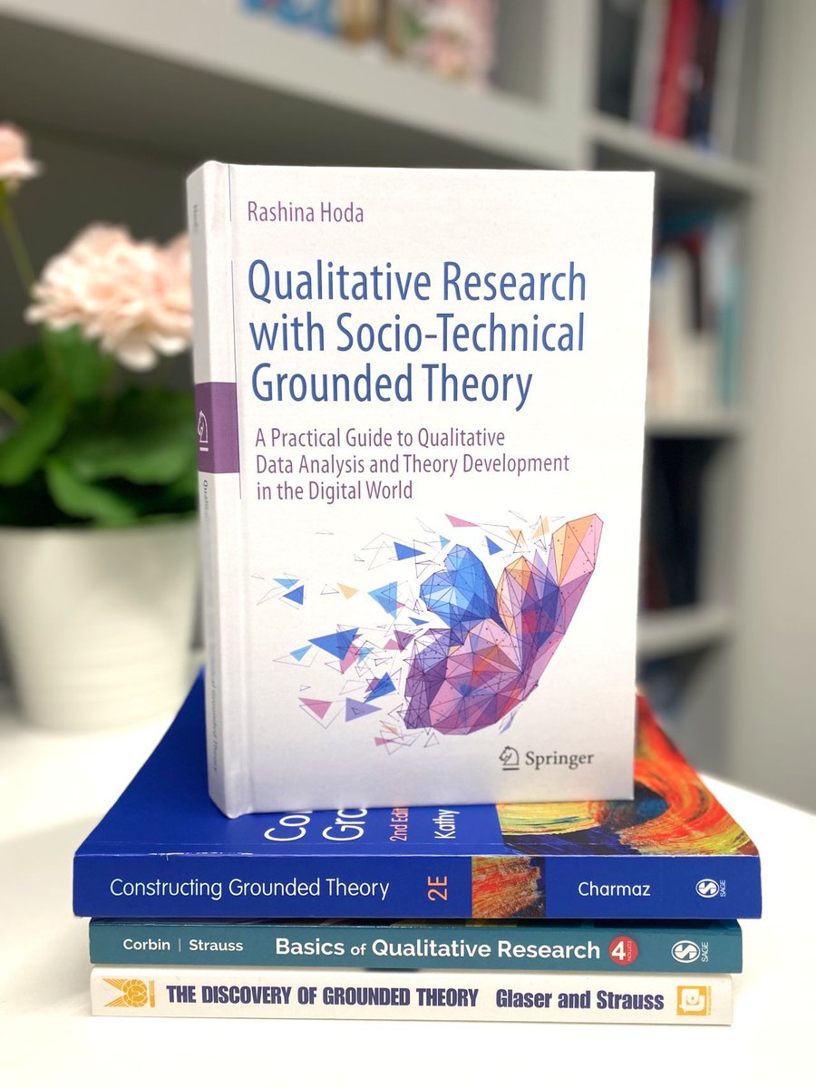@HumaniSE_Lab (@humanisel) on Twitter photo Rashina Hoda’s Qualitative Research with Socio-Technical Grounded Theory (Springer, 2024) book is on sale!
Get 20% off with code HODA25 at link.springer.com — valid 1 Mar - 1 Jun 2025.
<a href="/MonashInfotech/">Monash Information Technology</a>, <a href="/agileRashina/">Prof Rashina Hoda 🍉</a> Rashina Hoda’s Qualitative Research with Socio-Technical Grounded Theory (Springer, 2024) book is on sale!
Get 20% off with code HODA25 at link.springer.com — valid 1 Mar - 1 Jun 2025.
<a href="/MonashInfotech/">Monash Information Technology</a>, <a href="/agileRashina/">Prof Rashina Hoda 🍉</a>