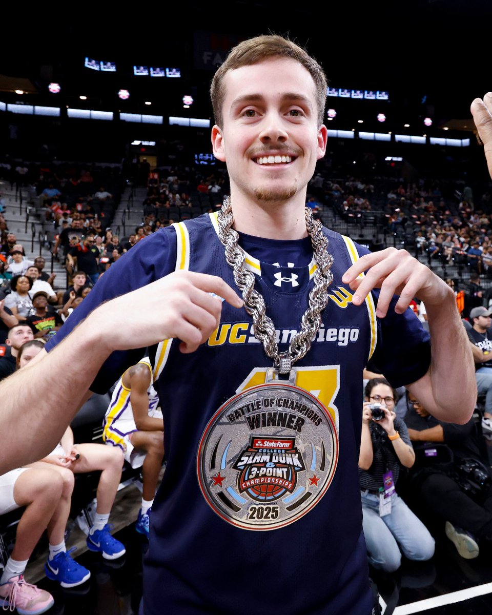 Ty showed 'em. 😉

#GoTritons