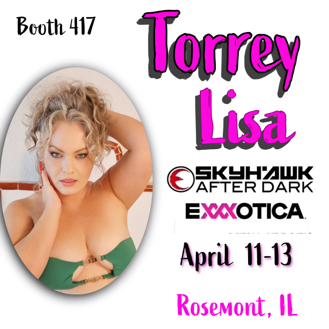 skyhawkafterdark (@skyhawkadult) on Twitter photo Don't miss out on this #KINKY performer <a href="/TorreyLisaXXX/">@TorreyLisa 🔞🎬 Exxxotica Chicago/XBiz Miami</a> in #Chicago April 10-13 at the
<a href="/EXXXOTICA/">EXXXOTICA Expo</a> Find #TORREY and other #PORNSTARS at Booth 417 skyhawkafterdarktv.com your industry media platform <a href="/LilyCravenxxx/">⭐️LilyCraven⭐️Mommy Milf💫</a> <a href="/priyaanjalirai/">Priya Anjali Rai</a>
<a href="/NinaDolciXOXO/">𝐍𝐢𝐧𝐚 𝐃𝐨𝐥𝐜𝐢™️</a> <a href="/AndieTexasPeach/">Andie Anderson</a> <a href="/badbellaxo/">Bad Bella xo</a> Don't miss out on this #KINKY performer <a href="/TorreyLisaXXX/">@TorreyLisa 🔞🎬 Exxxotica Chicago/XBiz Miami</a> in #Chicago April 10-13 at the
<a href="/EXXXOTICA/">EXXXOTICA Expo</a> Find #TORREY and other #PORNSTARS at Booth 417 skyhawkafterdarktv.com your industry media platform <a href="/LilyCravenxxx/">⭐️LilyCraven⭐️Mommy Milf💫</a> <a href="/priyaanjalirai/">Priya Anjali Rai</a>
<a href="/NinaDolciXOXO/">𝐍𝐢𝐧𝐚 𝐃𝐨𝐥𝐜𝐢™️</a> <a href="/AndieTexasPeach/">Andie Anderson</a> <a href="/badbellaxo/">Bad Bella xo</a>