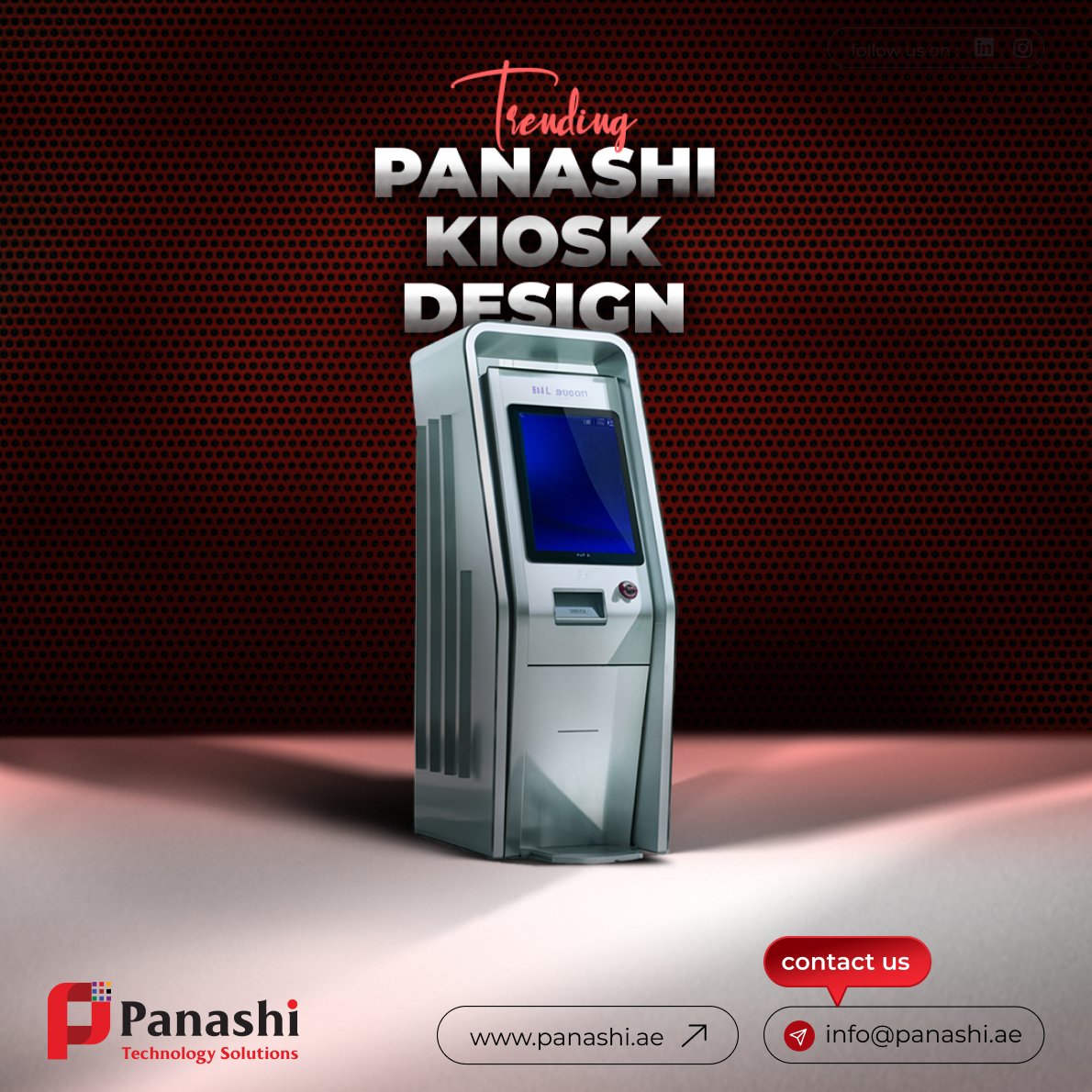panashikiosk's tweet image. Discover the future of self-service with Panashi’s latest kiosk designs

For more details :panashi.ae/kiosk-solution…

#Panashi #KioskTechnology #SelfServiceSolutions #Innovation #BusinessAutomation #SmartKiosks #PanashiKiosk #KioskDesign #TrendingDesign #InnovativeKiosks  #kiosk