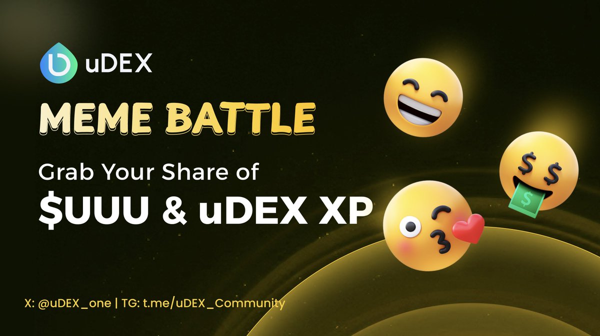 We’ve selected the 4th to 13th place memes—now it’s your turn to vote!
🗳️ Head to t.me/uDEX_Community and vote for your favorite meme according to the numbers from the Google Sheet ⤵️
bit.ly/udex-meme-batt…
✅ Voting closes on April 7—don’t miss out! ⏳
#uDEX #MemeBattle