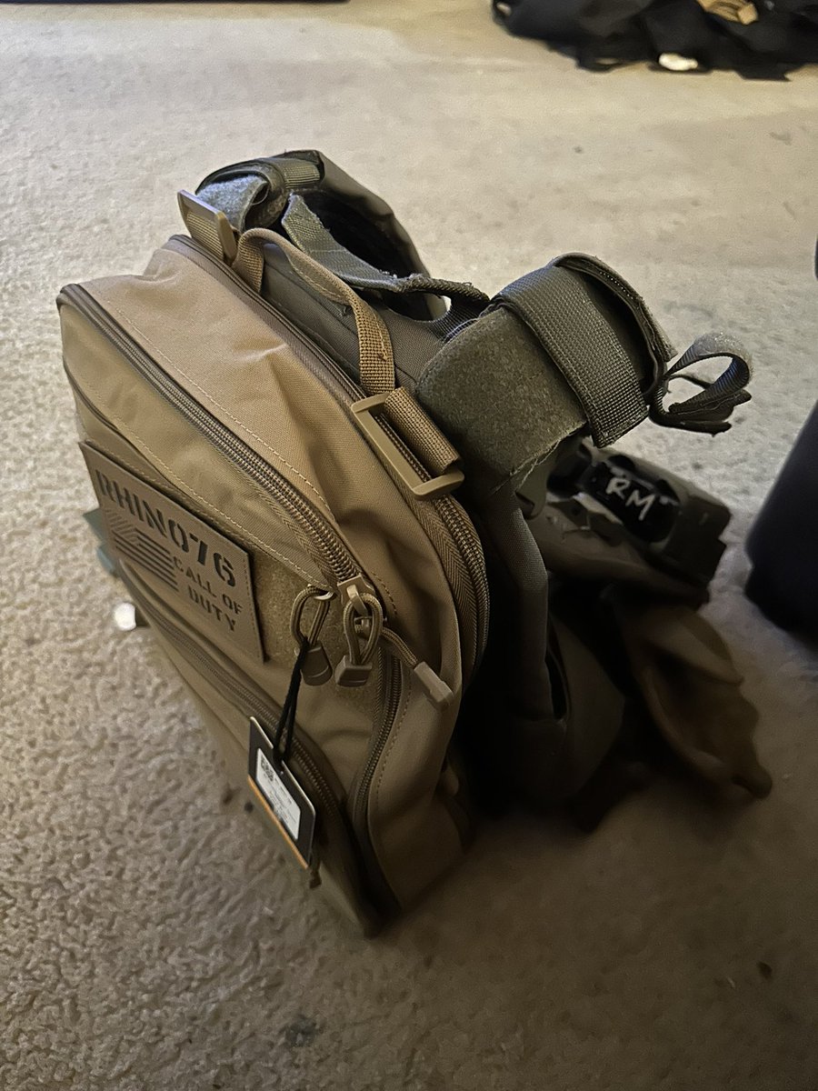 I got a backpack for my plate carrier for this weekend airsoft game