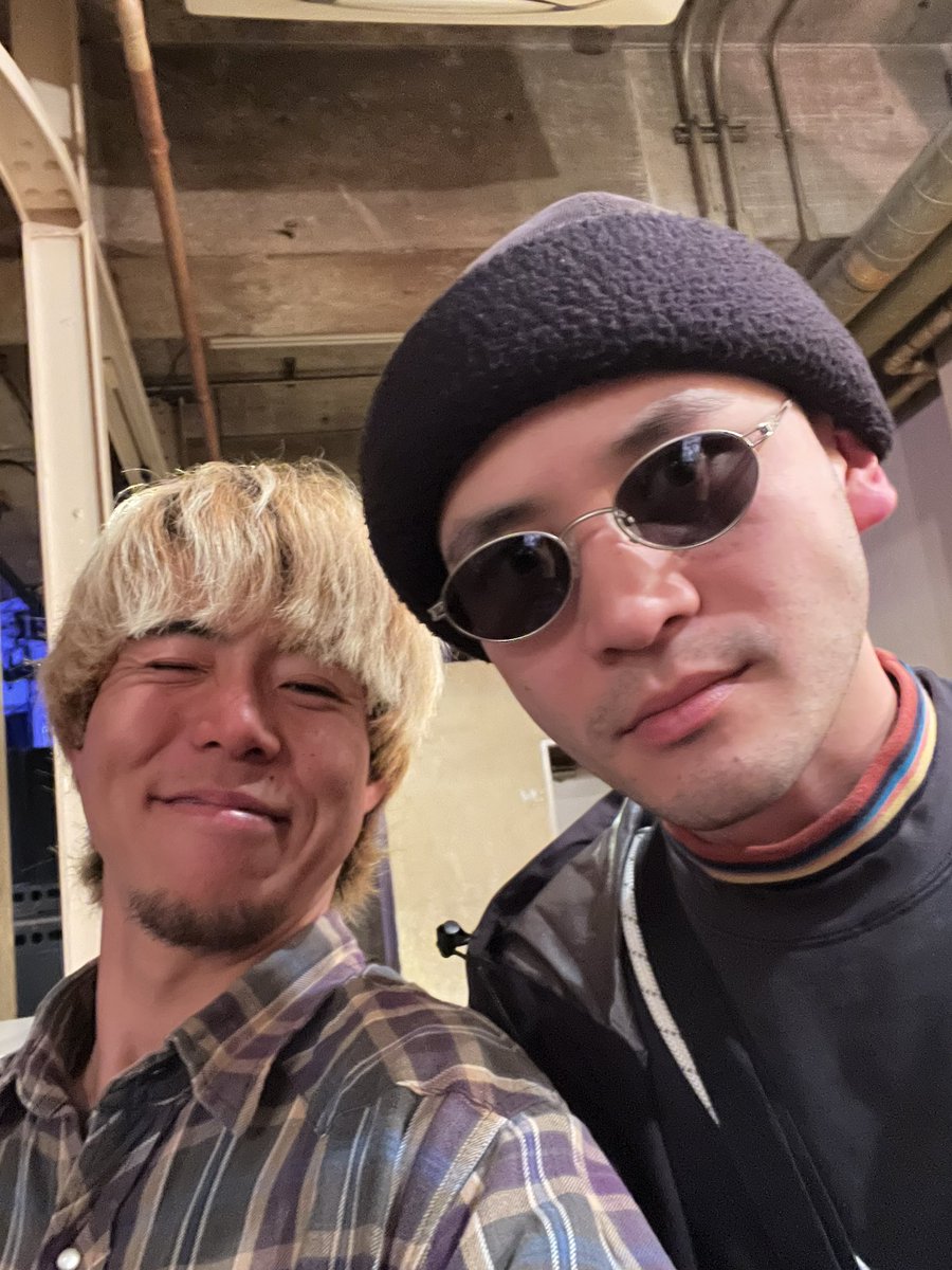 昨日はBig sloth × Filmland共済企画「a brick town」来てくださった皆さんありがとうございました！
THE TREES、Filmland最高でした。
またお互いかっこよくなってどこかで！