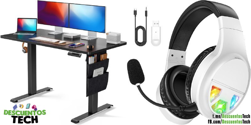 DescuentosTech_'s tweet image. Comprándolo solo queda en $173 (737.138 COP)❌

Escritorio de oficina en casa de altura ajustable con bolsa de almacenamiento.

✨TODO POR SOLO✨ $100 (426.960 COP)✅ Envío incluido🚛

🛒 Ver oferta: 

#Escritorio #Headset #Descuentos