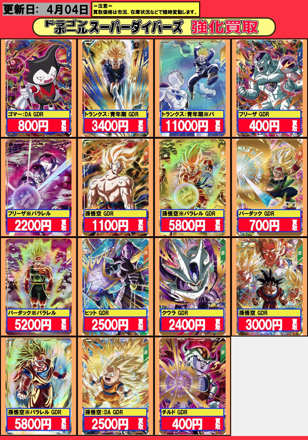 ドラゴンボールスーパーダイバーズ 魔人ドゥー フリーザ ヒット