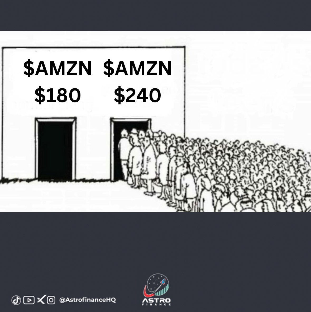 Funny how the stock market works 😂
$NVDA $VOO $QQQ $AMZN

#Stocks #StocksToWatch #stockmarketcrash #finance