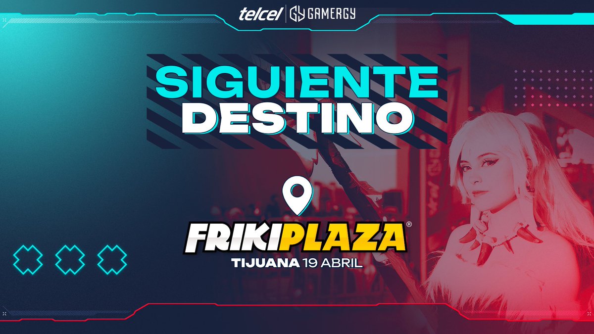 ¡Atención #Tijuana! 🕹️✨ Estamos muy emocionados de visitar su ciudad. ¿Están preparados para ser parte del <a href="/Telcel/">Telcel</a> #GAMERGYMéxico Tour 2025?