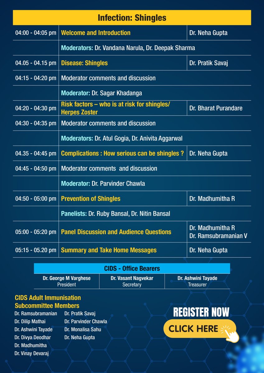 CidsIndia's tweet image. Registration Link :- zoom.us/webinar/regist…