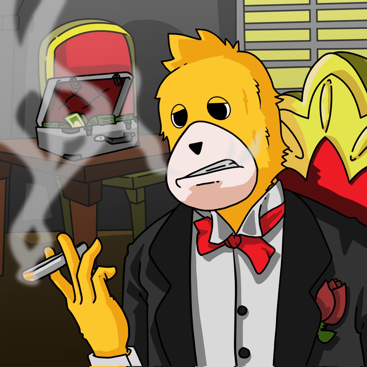 FlatEriconSol's tweet image. Boss ass #GodFather of the #Muppets.
Flat $ERIC was banned from appearing on family broadcast.