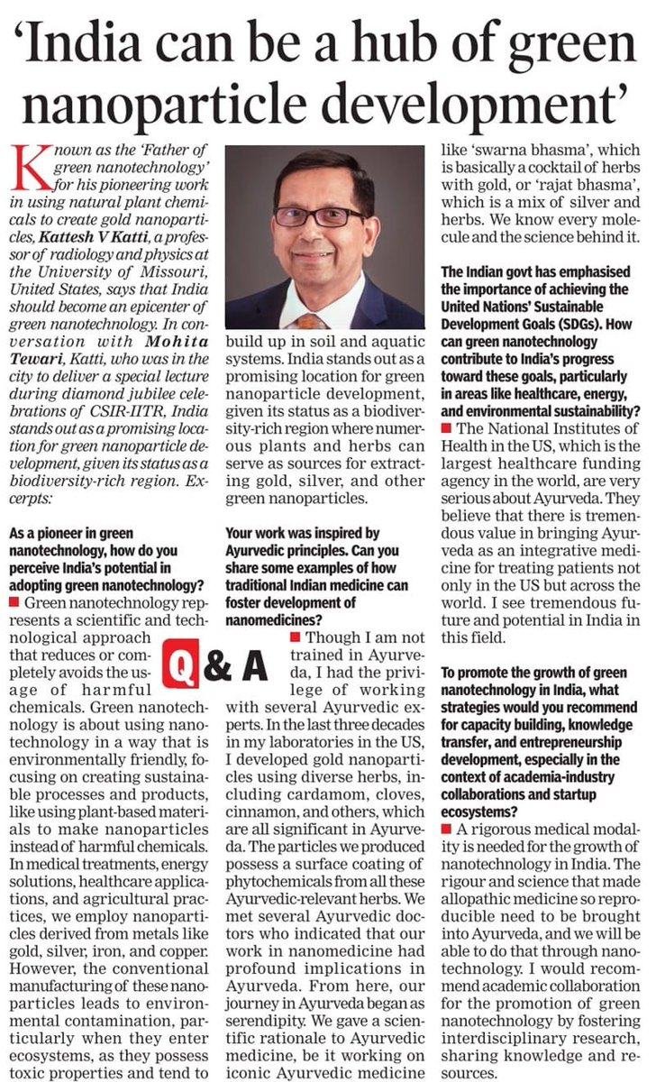 niranmysore's tweet image. Revolution in Green Nano Technology.