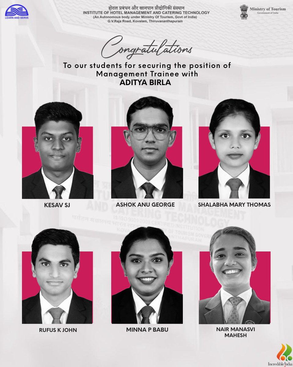 IHMCT THIRUVANANTHAPURAM (@ihm_trivandrum) on Twitter photo 