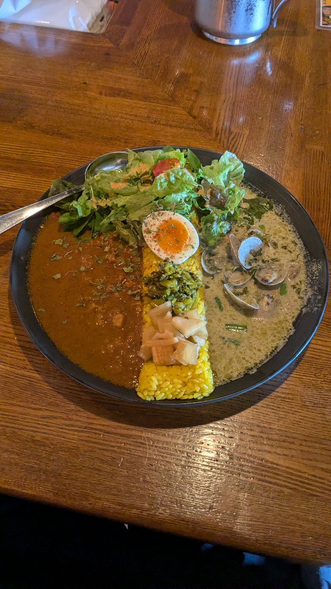 kenten5103's tweet photo. 岡崎で一番うまいメシはこれ。
#SPICEMAN https://t.co/ei5LePGrVt