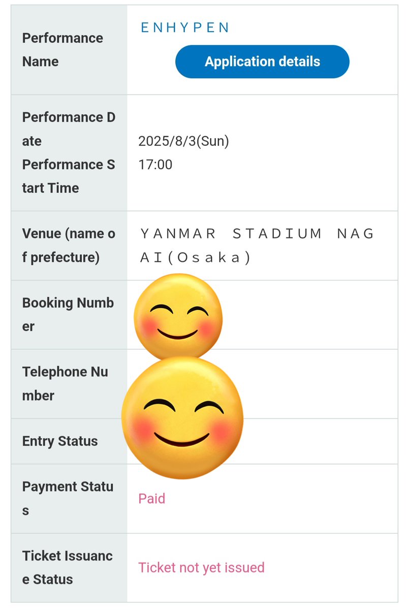 ฝากล็อตบัตรครั้งแรกกับร้านนี้น่ารักมากกกตั้งแต่ทักไปสอบถามกับแจ้งรายละเอียดทุกอย่าง
รอบนี้ล็อตได้ทั้ง2วัน🥰ร้านก็คือเป็นธุระให้ทุกอย่าง จริงๆแม้กระทั้งฝากจ่ายค่าบัตร🥰🥰🥰#TICKETFORUรีวิว