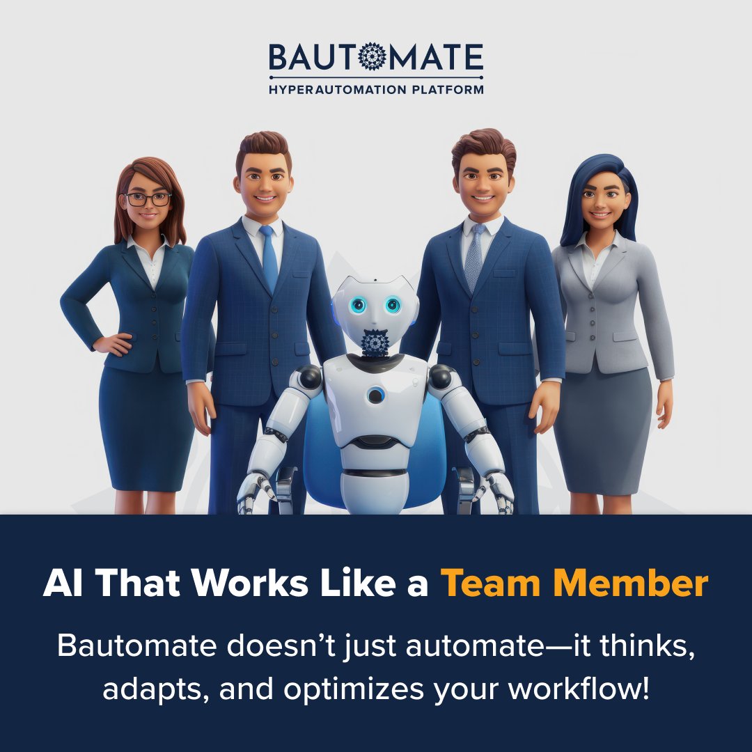 Bautomate_BPA's tweet image. Meet AI that works like your colleague.

Bautomate goes beyond automation—it learns, evolves, and elevates your workflow.

Experience the future of intelligent efficiency. Are you in?

#Bautomate #AI #IntelligentAutomation #FutureOfWork #DigitalTransformation #GenAI #IDP #OCR…