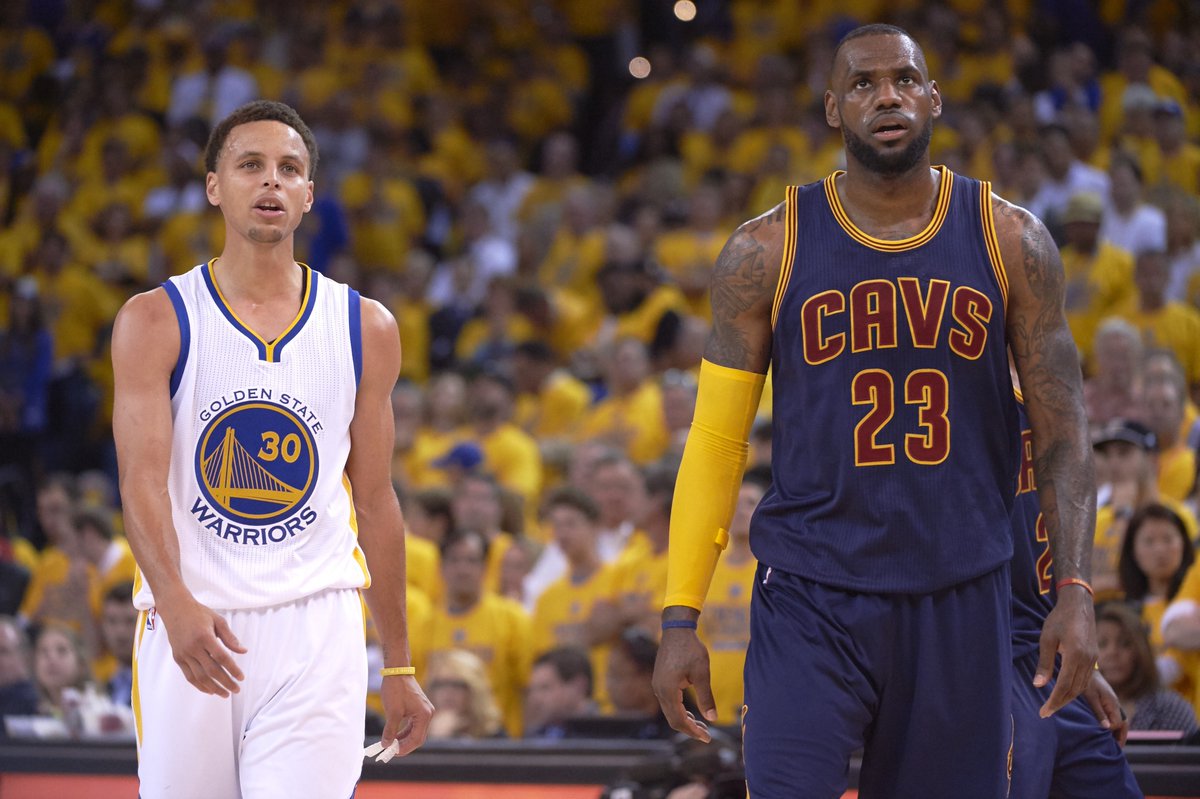 Steph and Bron rn