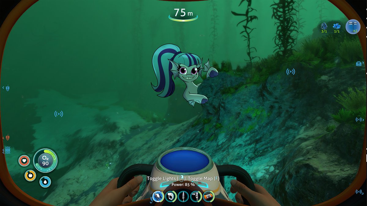 I played Subnautica for the first time recently. Great game, cool fish.