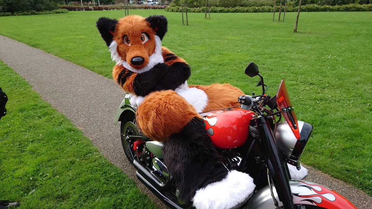 A other pic from the past. Wanna join the ride? Happy #FursuitFriday