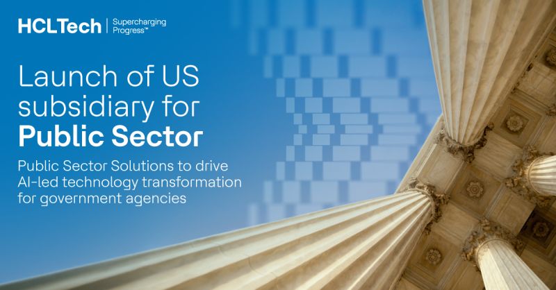 Deepakasyap's tweet photo. #HCLTech just launched its Public Sector Solutions (PSS), a dedicated subsidiary to better serve state and local government, and education (SLED) organizations, as well as federal civilian and defense agencies in the US. Learn more: https://t.co/GLnKpwhyUx
#SuperchargingProgress https://t.co/MmQCtHbgjW