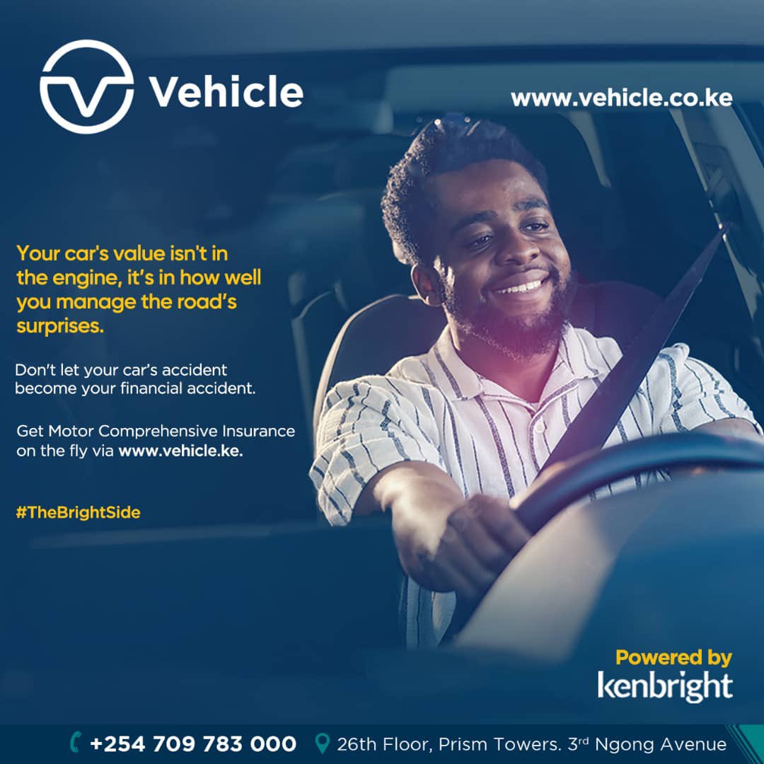 VehicleKe's tweet image. Every drive should be smooth, not stressful! 

Stay covered with Motor Comprehensive Insurance while you drive stress free. 

Visit vehicle.ke and insure your ride today. 

#TheBrightSide