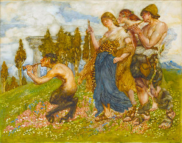 wibblekin's tweet photo. They were pipes of pagan mirth,
And the world had found new terms of worth.
He laid him down on the sun-burned earth
And raveled a flower and looked away—
Play? Play?— What should he play? (Frost)

Spring ����Noel Laura Nisbet https://t.co/94AeyZwHvQ