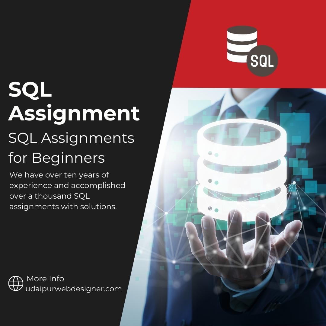 UdaipurWeb's tweet image. 🖥️ Master SQL Assignments for Beginners with expert tips from Udaipur Web Designer! We make SQL learning simple & fun!
Call, Whatsapp 9602841237 for Web Design & Digital Marketing
udaipurwebdesigner.com/sql-assignment…
#UdaipurWebDesigner, #SQLAssignments, #SQLAssignmentswithSolution, #India,
