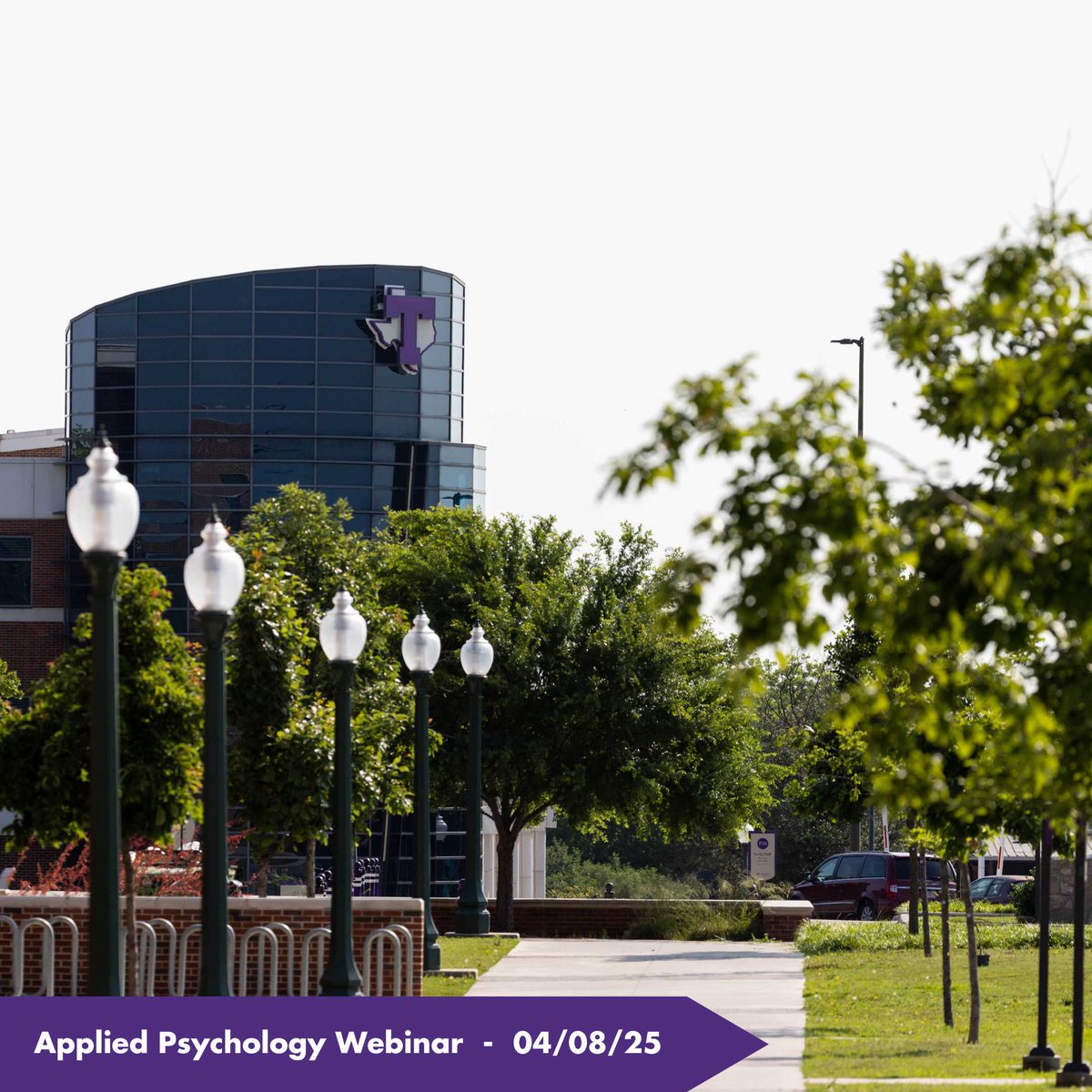 🧠 Discover the science of making a difference!
Explore Tarleton’s Applied Psychology program in our upcoming webinar. 
📅 Date: 04/08/25 - 12 noon cst
Click the link in our bio to register!