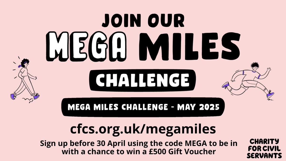 Grab your trainers and join 1000s of civil servants walking, jogging or cycling this May. Every penny raised will make a life-changing difference to colleagues needing help right now. Together how far can we go? Let's find out. Sign up now ow.ly/2AK050V3llM
#WalkToWorkDay