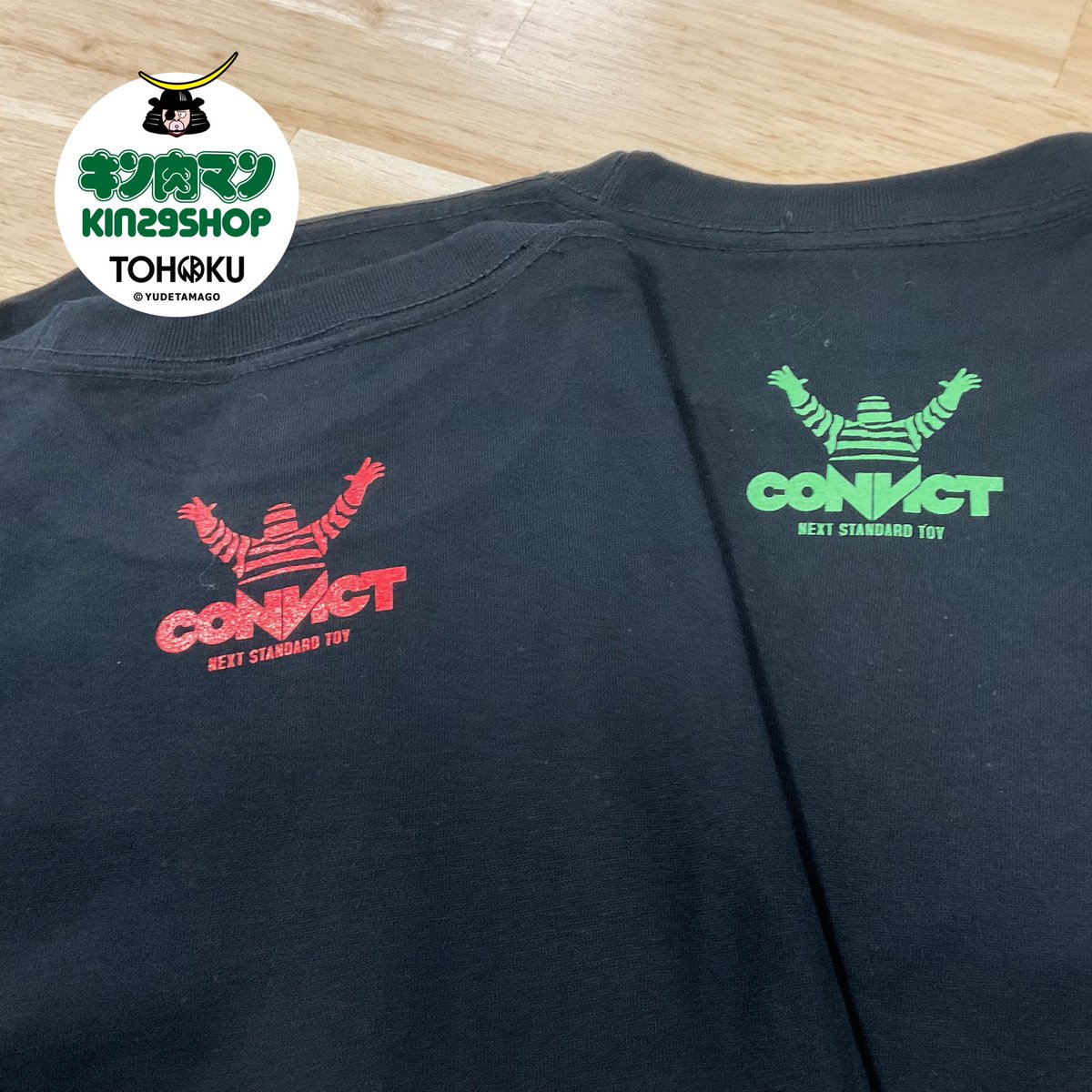 グレート・ムタ×CONVICT コラボレーションTシャツ　Lサイズ　未使用 グレート・ムタ×CONVICT コラボレーションTシャツ WHITE - CONVICT