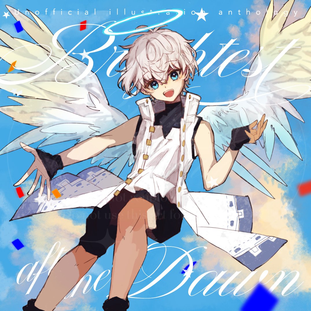 ꒰ა表紙・タイトル公開໒꒱

オルトスイラストアンソロジー
【Brightest after the Dawn】の表紙を公開いたします！

あまりにも可愛すぎるオルトスくんのイラストはあるぱか様、
繊細で美しいデザインはたゆたうデザイン室様に仕上げていただきました🪽🩵

#メルぱらRe2
#メルぱらRe2頒布物