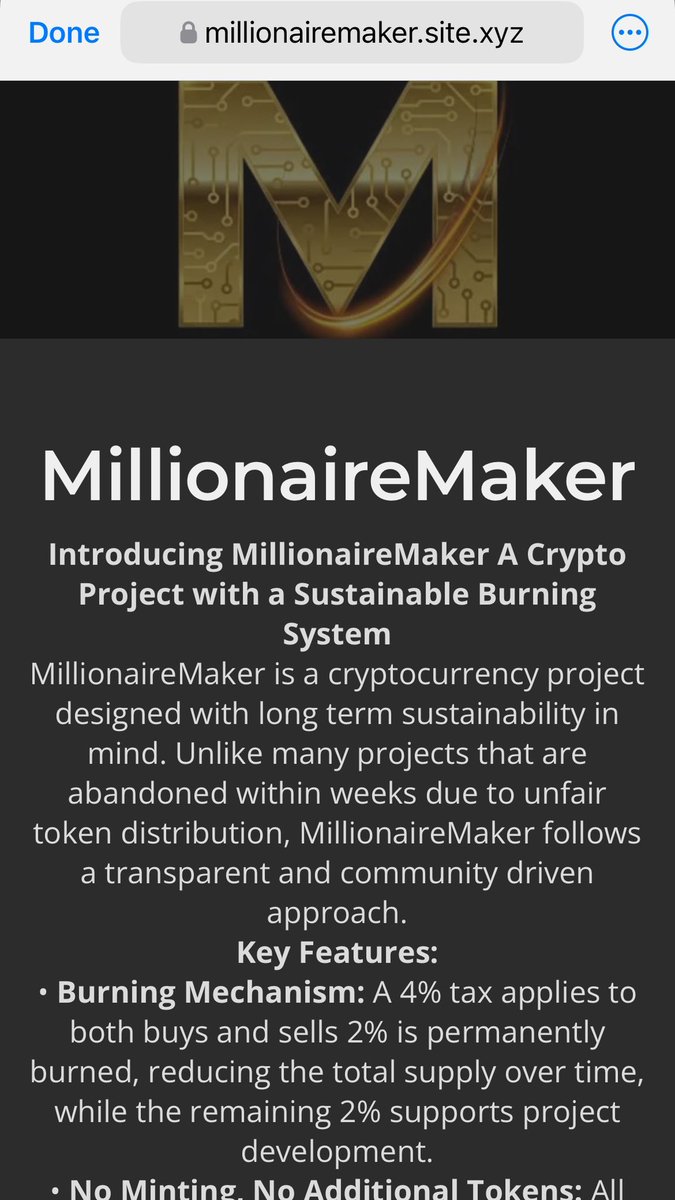 crypto55441's tweet photo. Good morning! ☀️Our website and whitepaper are complete. The next step is updating our token on BSC $MM
https://t.co/1luaSAIOAL https://t.co/E6iOSo4bHD