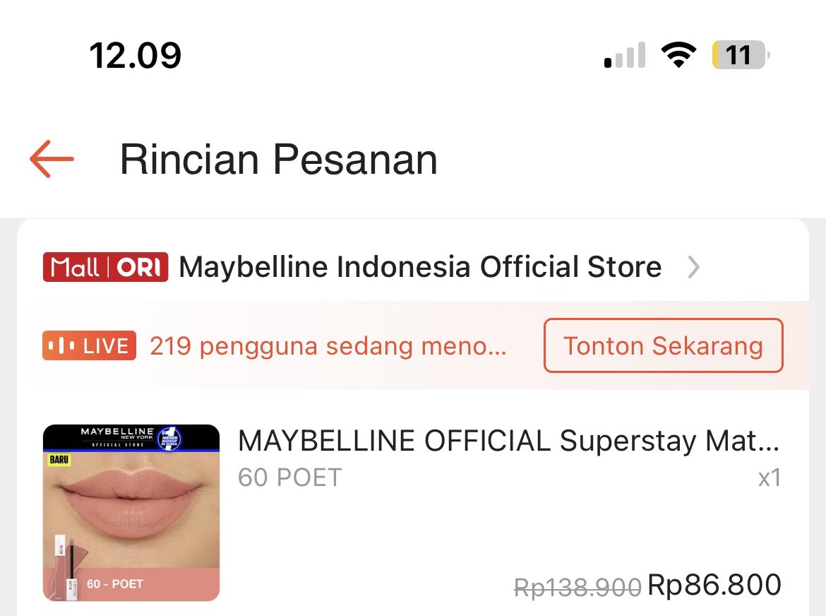 taegufk's tweet photo. WTS Maybelline Superstay Matte Ink shade 60 Poet - PRELOVED

- baru 1x swatch (ga langsung ke bibir yh guys)
- dijual krn ga cocok sm tone wajah☺️
- bisa co oren / cod
- dom semarang

#prelovedmaybelline #maybellinesuperstaymatteink #prelovedmaybellinemurah https://t.co/ZKBSiDpww8