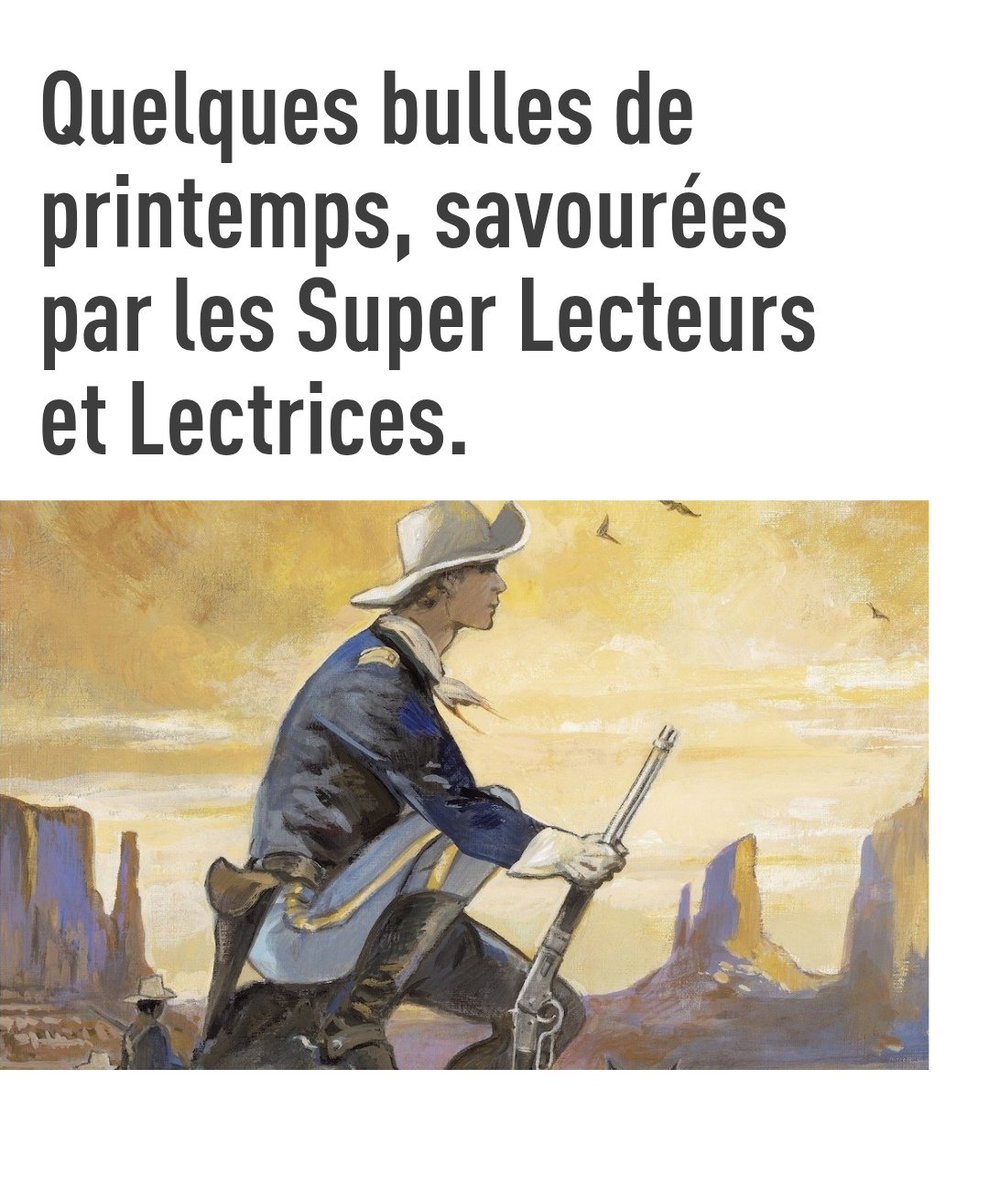 bdecouverte 🗯️ (@bdecouverte1) on Twitter photo Quelques bulles de printemps, savourées par les Super Lecteurs et Lectrices
À retrouver entre autre ma chronique de Il Déserte par <a href="/antoinedecaunes/">Antoine de Caunes</a> & <a href="/XavierCoste_art/">Xavier Coste</a>
izneo.com/fr/universe/me… <a href="/izneoBD/">izneo</a> Quelques bulles de printemps, savourées par les Super Lecteurs et Lectrices
À retrouver entre autre ma chronique de Il Déserte par <a href="/antoinedecaunes/">Antoine de Caunes</a> & <a href="/XavierCoste_art/">Xavier Coste</a>
izneo.com/fr/universe/me… <a href="/izneoBD/">izneo</a>