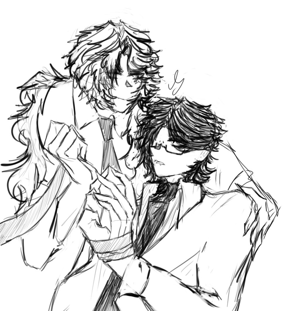 NcClarkib's tweet photo. .••My oc Alexei and someone else's oc Sasha••.
#art #oc https://t.co/rkdmGJYJ64