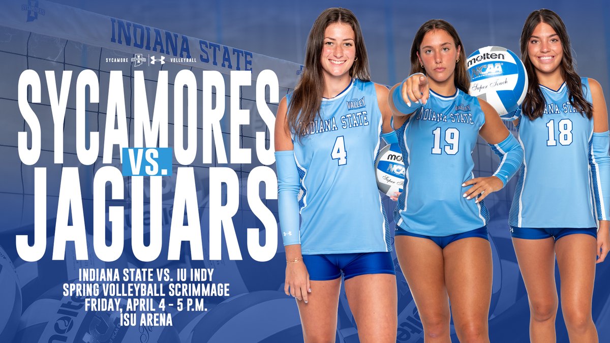 It's #MatchDay in Terredise... spring edition 😁

Join us tonight at 5 p.m. as we play host to IU Indy in a spring scrimmage inside ISU Arena!

#MarchOn | #TreesUpRootsDown