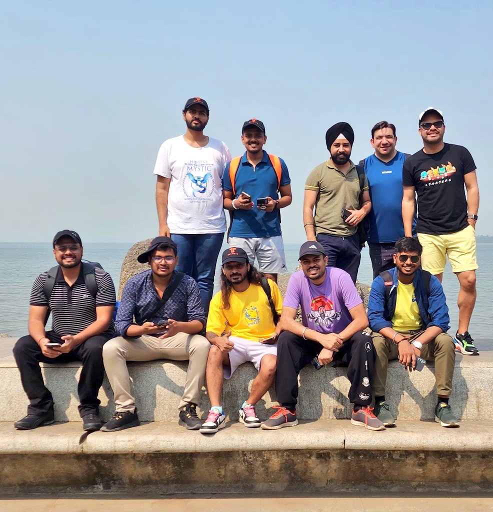 bishal93tweets's tweet photo. City Safari Mumbai Meet Up was not just about catching pokemons - it also means exploring the city, meeting new &amp; old friends and of course having the meal of the day together. @pogonewdelhi @PokemonGoAppIN 

#PokemonGo #PokemonGoCitySafari #CitySafariMumbai https://t.co/nJRDxfmYCu