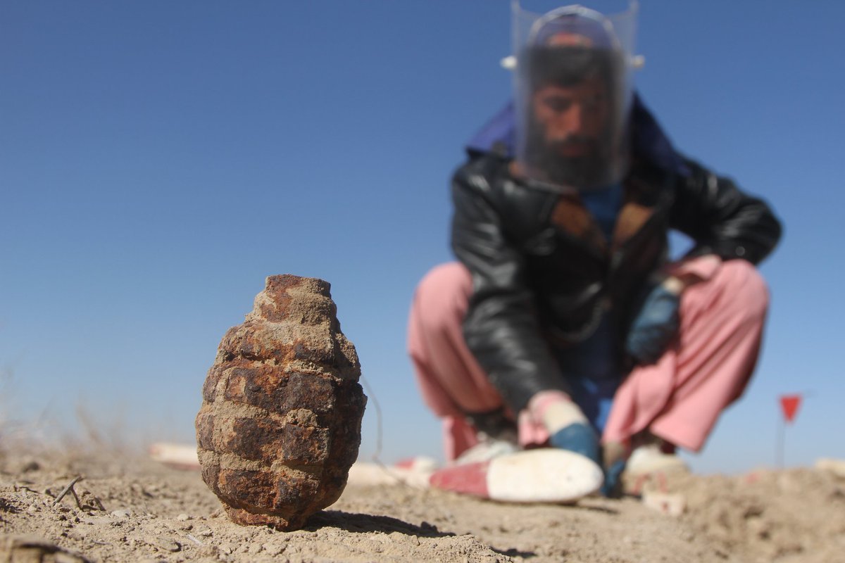 Clearing explosive devices saves lives &amp; unlocks opportunities! With <a href="/JapanGov/">The Gov't of Japan</a> assistance, <a href="/UNOPS_Afg/">UNOPS Afghanistan</a> delivers mine action activities that pave the way for essential community infrastructure. Thanks to <a href="/JapanGov/">The Gov't of Japan</a> for their unwavering support. #SafeFuturesStartHere #MineActionDay