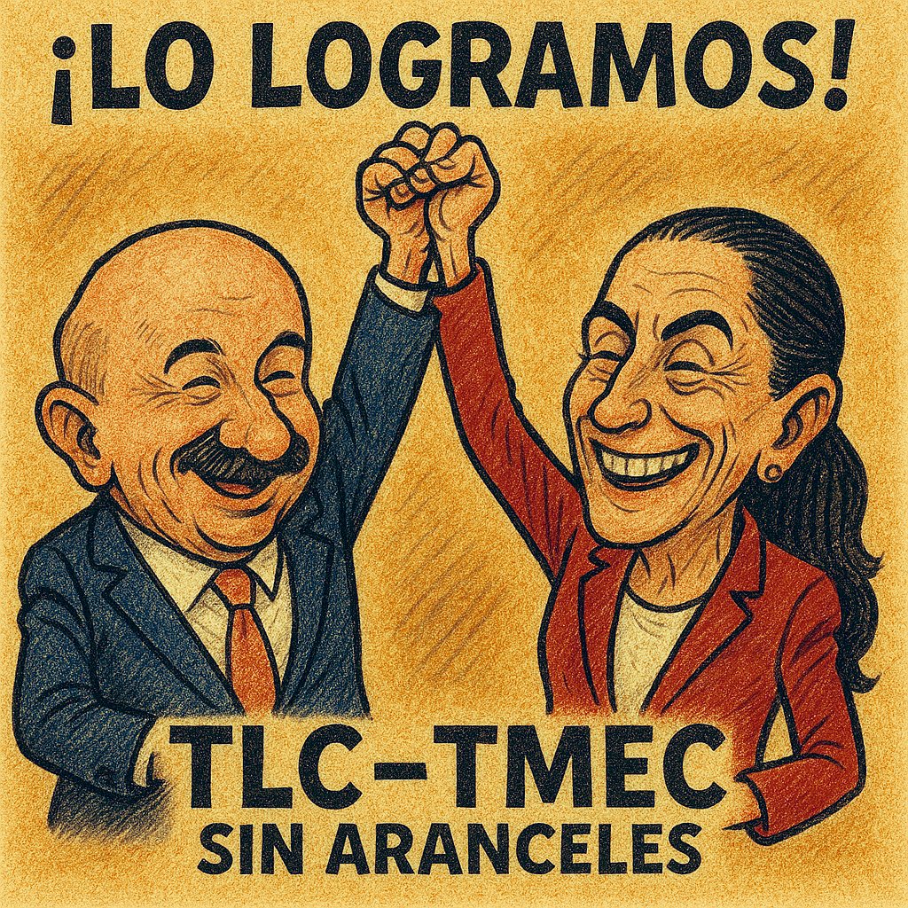 Lo que se sembró en los 90 con el TLCAN, hoy nos protege con el T-MEC.
El desarrollo de un país no se construye con la división, sino desde la suma.
Ideas, decisiones y generaciones que se conectan.
Todo cuenta. Todo suma.
Presidenta Claudia Sheinbaum Ex Presidente Carlos Salinas