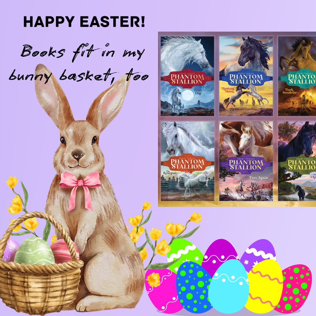 Terri Farley (@terri_farley) on Twitter photo Books in the basket don't mean you can't give candy. It just means when the candy is all gone, you'll still have books! #reading #horses #parenting #kidlit #kids #Phantomstallionseries #Easter2025 Books. So much better than boiled eggs <a href="/SimonKIDS/">Simon Kids</a> #EasterBasket Books in the basket don't mean you can't give candy. It just means when the candy is all gone, you'll still have books! #reading #horses #parenting #kidlit #kids #Phantomstallionseries #Easter2025 Books. So much better than boiled eggs <a href="/SimonKIDS/">Simon Kids</a> #EasterBasket