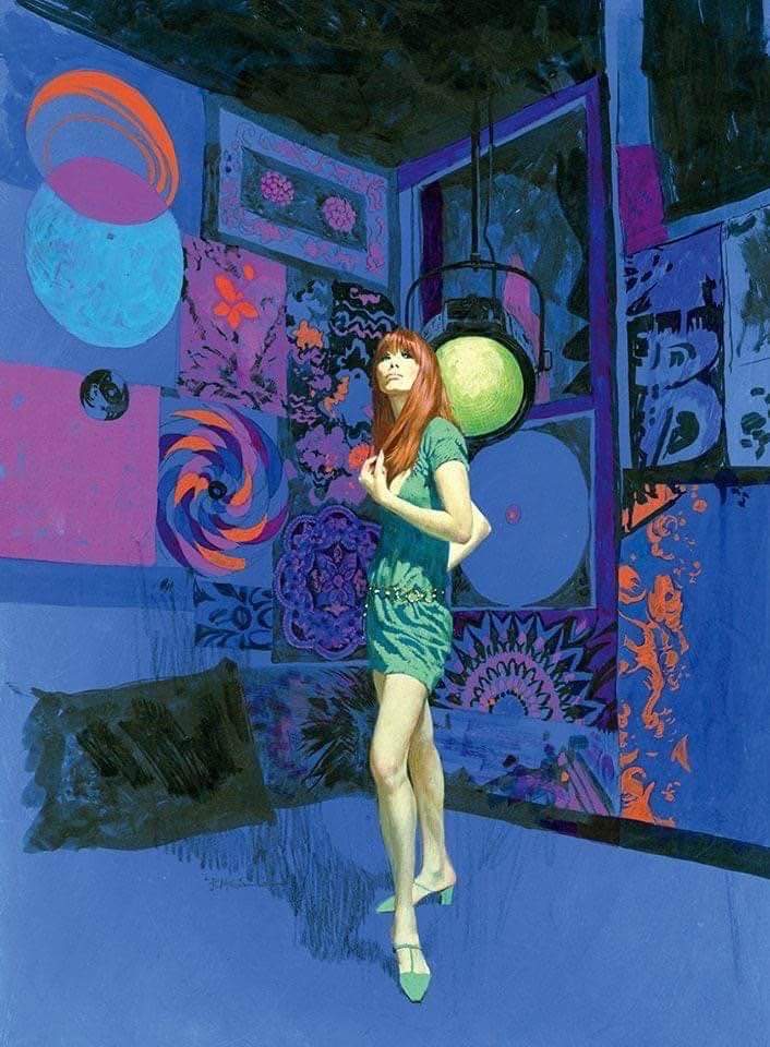 RPHutch1975's tweet image. I&apos;m not sure how we missed the passing of Robert McGinnis on the 10th of March this year but I&apos;d like to take a moment to say rest in peace to an absolute legend who was still painting at 91. Rest in peace, sir. Thank you for all that beauty. #robertmcginnis