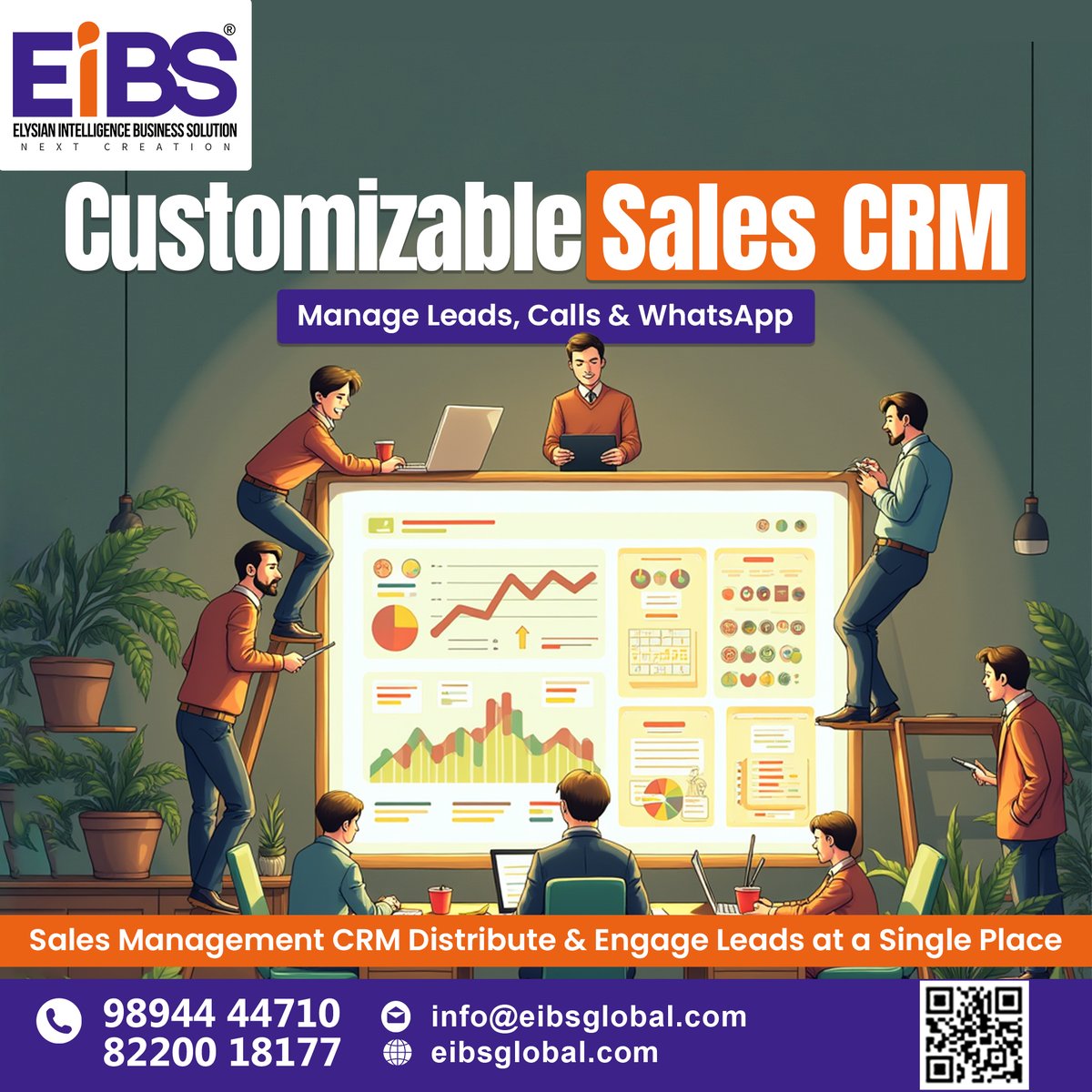 EIBS_Global's tweet image. 🚀 Boost Your Sales with Customizable Sales CRM! 🔥

📞☎️ Call us now: 9894444710, 9790464324

#EIBS #SalesCRM #CustomizableCRM #stockmarketcrash #LeadManagement #WhatsAppIntegration #SalesAutomation #MobileAppDevelopment #DigitalTransformation #AppDevelopment #BusinessGrowth #AI