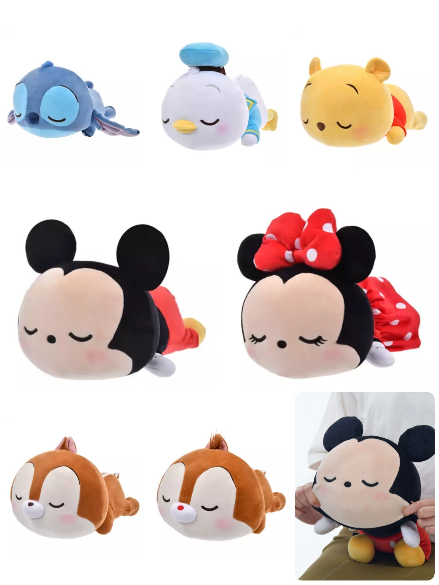 ディズニー♥︎ぬいば。コメント下さい！ チップとデール ぬいぐるみ Disney stanDs ディズニースタン