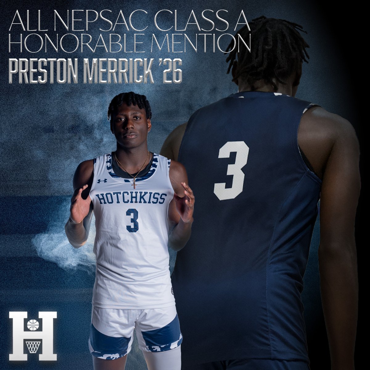 Hotchkiss Hoops (@hotchkisshoops) on Twitter photo Congratulations to Dean Hogans '25 (<a href="/DeanHogans/">Dean Hogans</a>) and Preston Merrick '26 (<a href="/prmerrick13/">Preston Merrick</a>) for being named All NEPSAC Class A and All NEPSAC Class A Honorable Mentions respectively! #BBTY Congratulations to Dean Hogans '25 (<a href="/DeanHogans/">Dean Hogans</a>) and Preston Merrick '26 (<a href="/prmerrick13/">Preston Merrick</a>) for being named All NEPSAC Class A and All NEPSAC Class A Honorable Mentions respectively! #BBTY