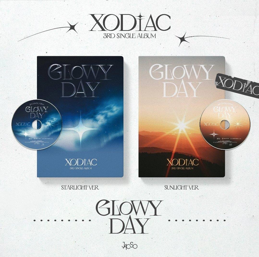 XODIACHART's tweet photo. <GLOWY DAY> by #XODIAC has now surpassed 50,000 copies sold on Hanteo.

#XODIAC_GLOWYDAY https://t.co/6iUjmp3uGP