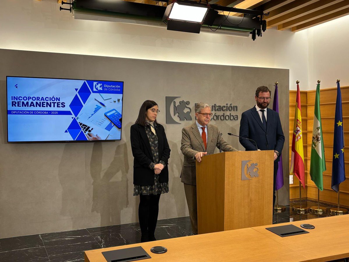 📢 ¡El Gobierno del PP en la Diputación incorpora 20 MILLONES de euros al presupuesto de 2025!

💪 Más inversión, mejores infraestructuras y más apoyo a los municipios. Seguimos trabajando por el futuro de Córdoba.

#CompromisoPP #DiputaciónConLosPueblos #CórdobaAvanza