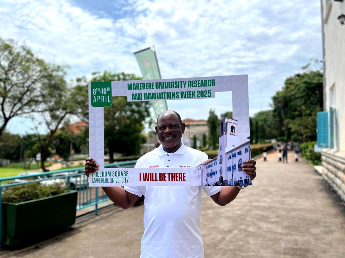 Makerere University (@makerere) on Twitter photo The Chair Council Mrs. <a href="/MagaraLorna/">Lorna Magara</a>'s & Vice Chancellor <a href="/ProfNawangwe/">Barnabas Nawangwe</a>'s smiles affirm the message on the photo frame.
See you at the Mak Research & Innovations Week
🗓️8th-10th April 2025
📍Freedom Square & Main Building
Details: events.mak.ac.ug/events/2025/04…
#MakRIF #RIWEEK2025 The Chair Council Mrs. <a href="/MagaraLorna/">Lorna Magara</a>'s & Vice Chancellor <a href="/ProfNawangwe/">Barnabas Nawangwe</a>'s smiles affirm the message on the photo frame.
See you at the Mak Research & Innovations Week
🗓️8th-10th April 2025
📍Freedom Square & Main Building
Details: events.mak.ac.ug/events/2025/04…
#MakRIF #RIWEEK2025