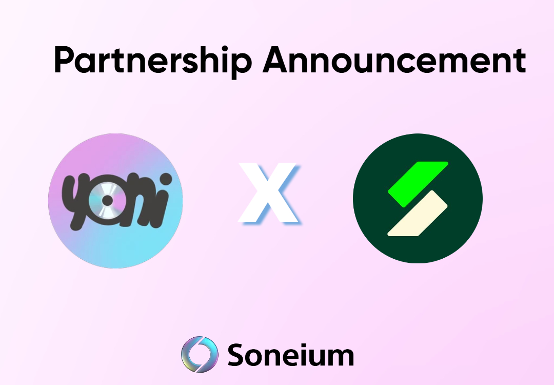 💿 Major Collaboration Alert! 💿

We’re teaming up with <a href="/SoneFi_xyz/">SoneFi | Soneium 💿</a>   — the Leading Dex on <a href="/soneium/">Soneium 💿</a>  , bringing you AMM, Perp, and Meme Launch magic! ✨

To celebrate, we’re giving away:

🎁 15 Free Mint spots and 🎟️ 50 Whitelist spots — exclusively for the Soneium fam!

How to