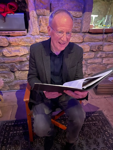 'Land Lines' at <a href="/PeleCorbridge/">The Pele Corbridge</a> last night for <a href="/CPRENorthumber1/">CPRE Northumberland</a> Many thanks Annie, Shaun, Ashley &amp; all who made our debut in this fab historic space such a good 'un #Corbridge #Literature #northumberland