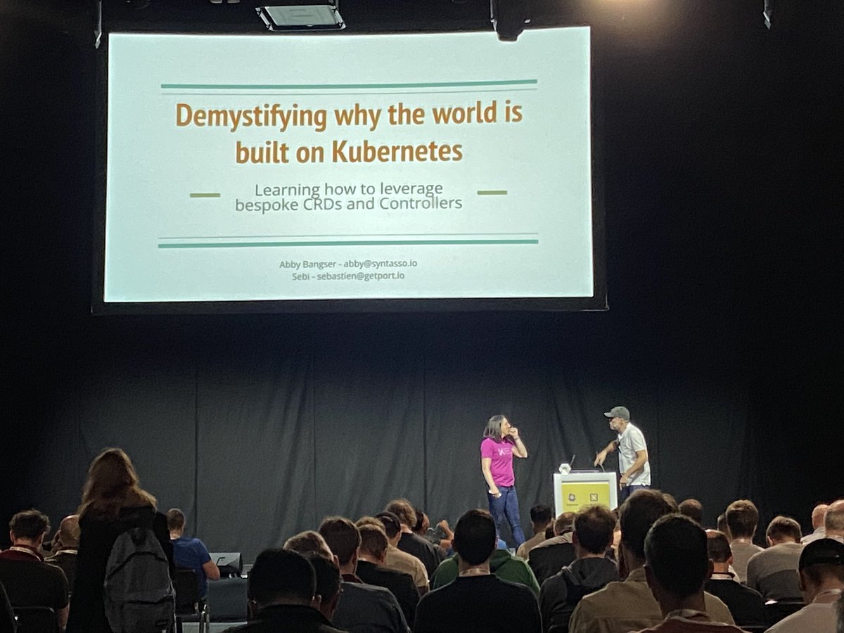Hey <a href="/sebi2706/">Sébastien Blanc 🇪🇺 🥑</a> !
#KubeCon2025