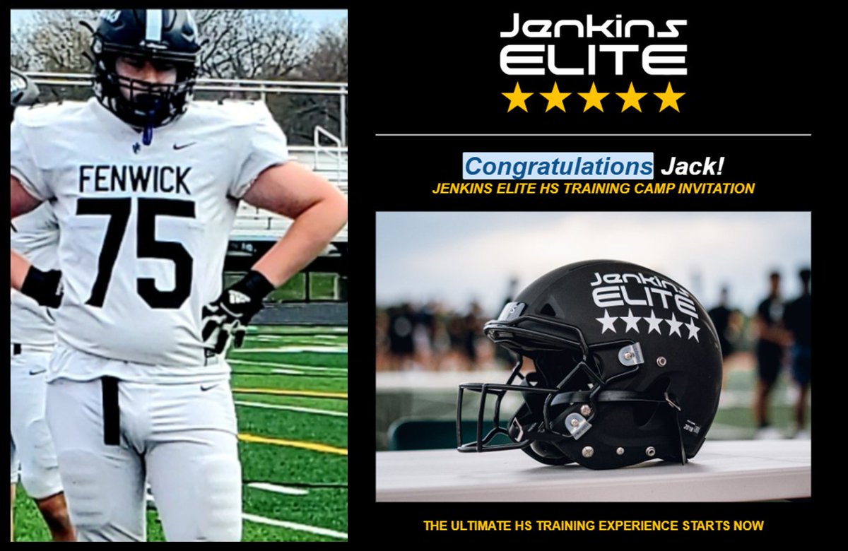 Jack Woods (@jackwoods5592) on Twitter photo Thank you <a href="/jenkins_elite/">Jenkins Elite</a> for the Camp Invitation! <a href="/FenwickFB/">Fenwick Football</a> <a href="/PrepRedzone/">Prep Redzone 🏈</a> <a href="/PrepRedzoneIL/">Prep Redzone Illinois</a> <a href="/mikeclarkpreps/">MikeClarkPreps</a> <a href="/EDGYTIM/">Timothy “EDGYTIM” OHalloran</a> @MidwestFootbal1 <a href="/sixstarfootball/">Six Star Football | PLUS+</a> <a href="/6starfootballIL/">Six Star Football | ILLINOIS</a> <a href="/OLMafia/">OL MAFIA</a> <a href="/AAPancakes/">All-American Pancakes</a> <a href="/OJW_Scouting/">PrepRedzone Oliver</a> <a href="/One11Recruiting/">One11 Recruiting</a> <a href="/On3Recruits/">On3 Recruits</a> <a href="/UltraPreps/">UltraPreps</a> Thank you <a href="/jenkins_elite/">Jenkins Elite</a> for the Camp Invitation! <a href="/FenwickFB/">Fenwick Football</a> <a href="/PrepRedzone/">Prep Redzone 🏈</a> <a href="/PrepRedzoneIL/">Prep Redzone Illinois</a> <a href="/mikeclarkpreps/">MikeClarkPreps</a> <a href="/EDGYTIM/">Timothy “EDGYTIM” OHalloran</a> @MidwestFootbal1 <a href="/sixstarfootball/">Six Star Football | PLUS+</a> <a href="/6starfootballIL/">Six Star Football | ILLINOIS</a> <a href="/OLMafia/">OL MAFIA</a> <a href="/AAPancakes/">All-American Pancakes</a> <a href="/OJW_Scouting/">PrepRedzone Oliver</a> <a href="/One11Recruiting/">One11 Recruiting</a> <a href="/On3Recruits/">On3 Recruits</a> <a href="/UltraPreps/">UltraPreps</a>